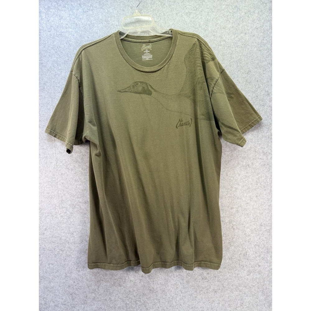 Al Agnew by AFTCO Bluewater Mens T Shirt XL Rustic Green